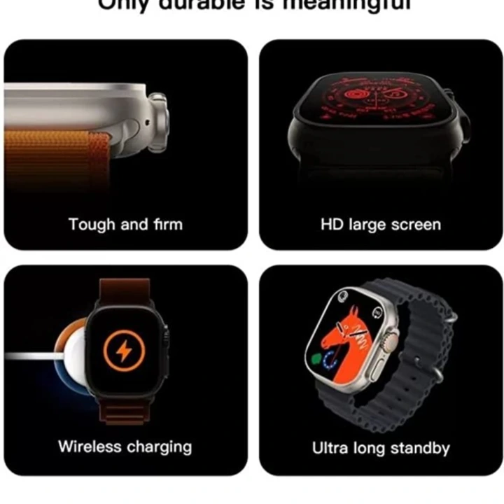 T800 ULTRA SMART WATCH WITH ALLWAYS ON DISPLAY 💥⚡ uploaded by MT ACCESSORIES on 7/17/2023