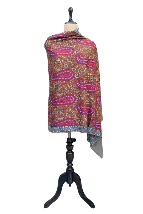 Handwoven Pashmina Papermache Jamavar uploaded by Cashmer Shawls on 7/17/2023