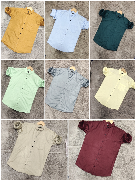 BASIC COTTON SHIRTS uploaded by Faateh Export 📞 on 7/17/2023