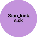 Business logo of Sian_kicks.sk