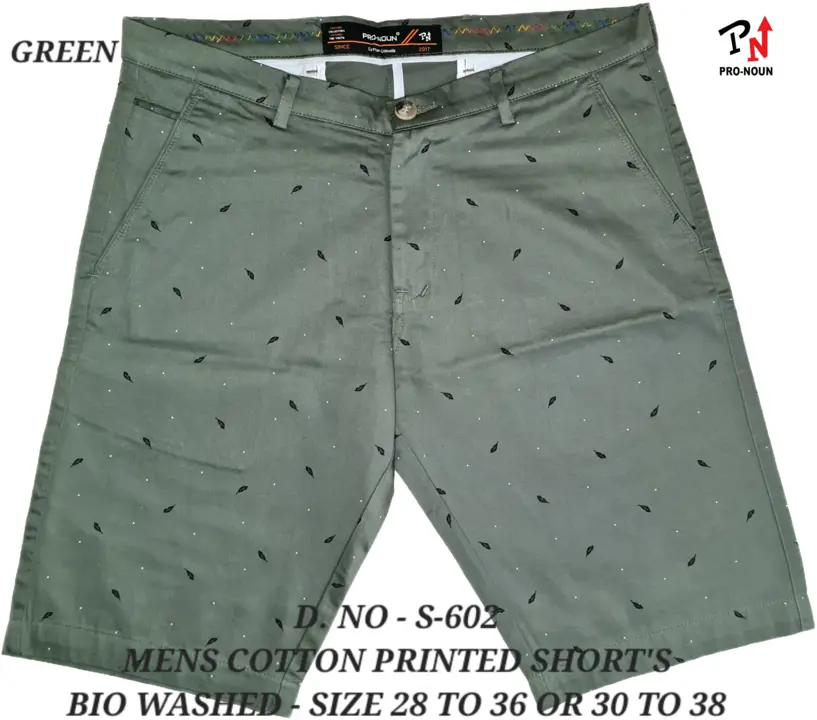 MENS COTTON PRINTED SHORT'S  uploaded by business on 7/17/2023