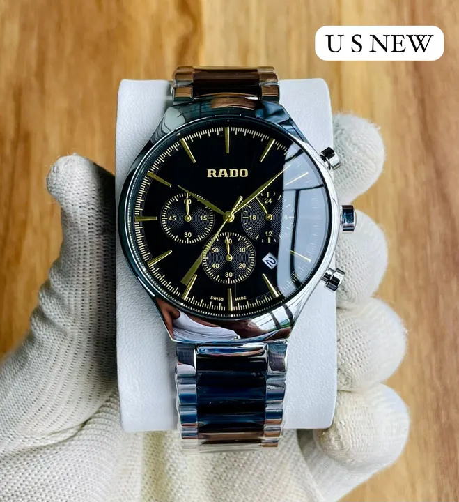 Rado Ceramic Chronograph watch uploaded by Trendy Watch Co. on 7/17/2023