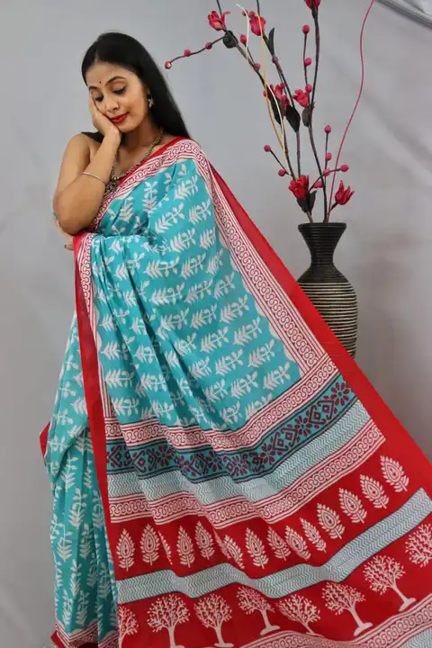 Cotton mulmul sarees  uploaded by R v textile on 7/18/2023