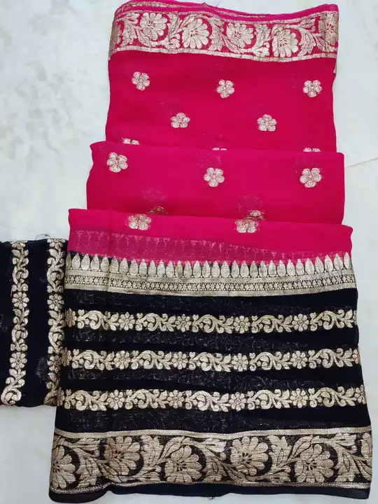 💖💖new Launching💖💖🥰🥰🥰🥰🥰🥰😍



🥰🥰big sele pure Georgette jaipuri die with beautiful rose  uploaded by Gotapatti manufacturer on 7/18/2023