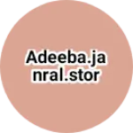 Business logo of Adeeba.janral.stor