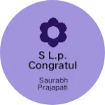 Business logo of S l.p. Congratulations