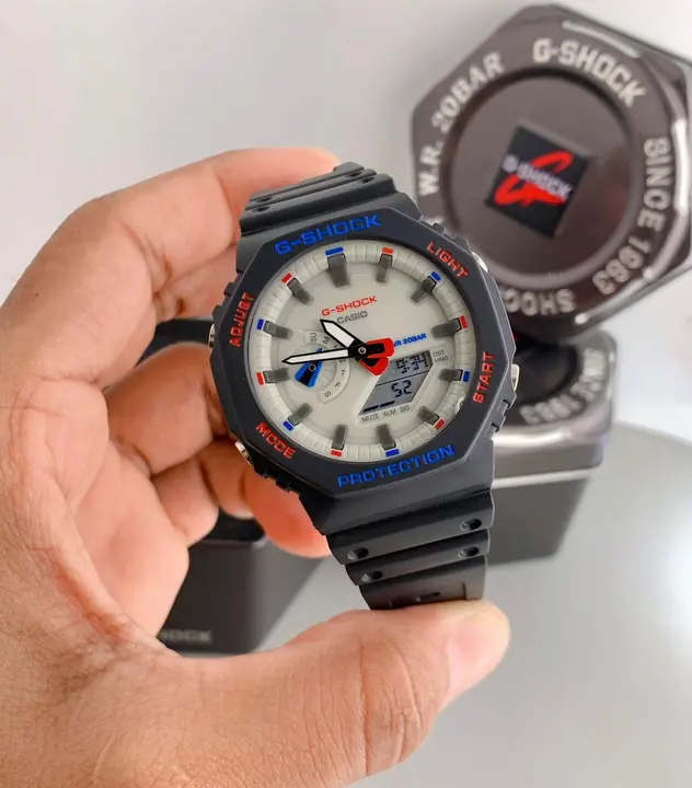 Post image I want 5 pieces of G-Shock Watch  at a total order value of 5000. I am looking for GA-2100 ALL CHRONO WORKING . Please send me price if you have this available.