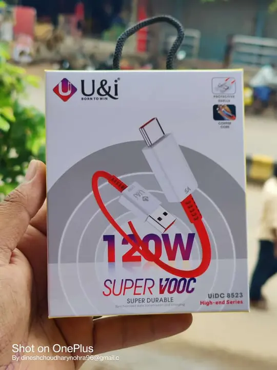 U&i 120w Super Vooc Fast charging cable Available 🔥 uploaded by business on 7/18/2023