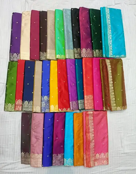 Handloom banarasi pure katan silk saree  uploaded by business on 7/18/2023