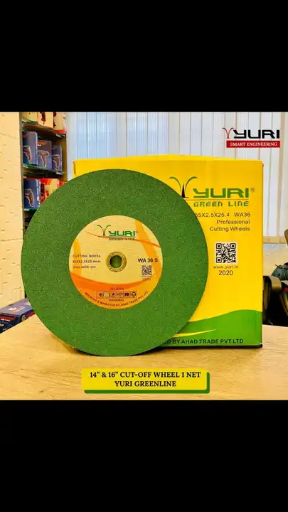 Yuri 14 inch cutting wheel uploaded by Burhani Hardware and Tools on 7/18/2023