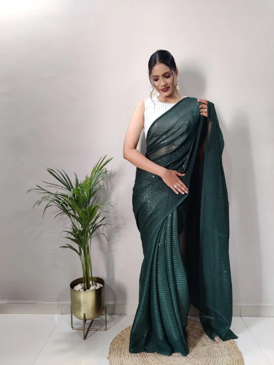 Women Partywear Saree 🥻 uploaded by AK lifestyle on 7/18/2023
