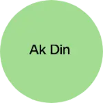 Business logo of Ak din