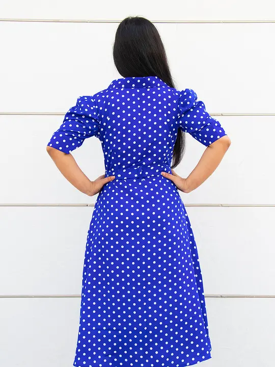 Polka Dot Collar Dress uploaded by You Know Better Apparels Private Limited on 7/18/2023