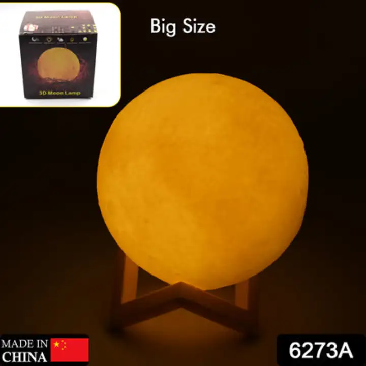 6273A true home Moon Night LAMP with Wooden... uploaded by DeoDap on 7/18/2023