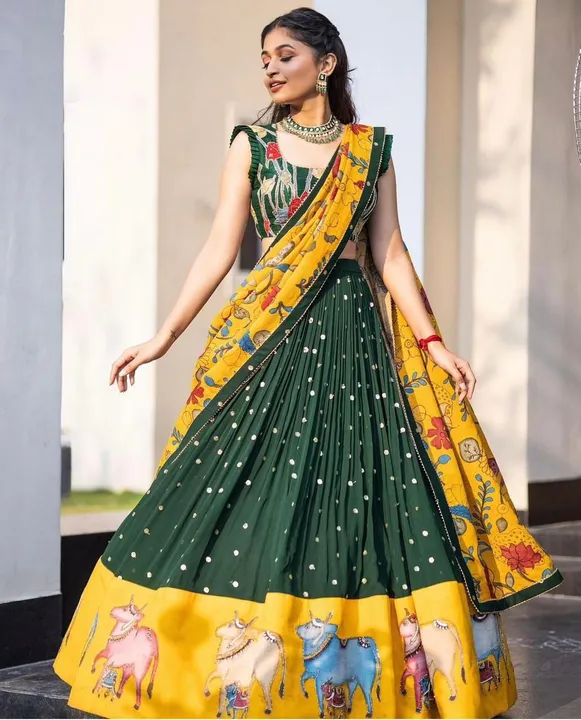 Lengha choli uploaded by Villa outfit on 7/18/2023