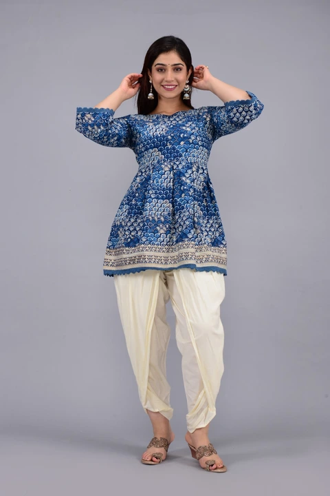Dhoti set uploaded by business on 7/18/2023