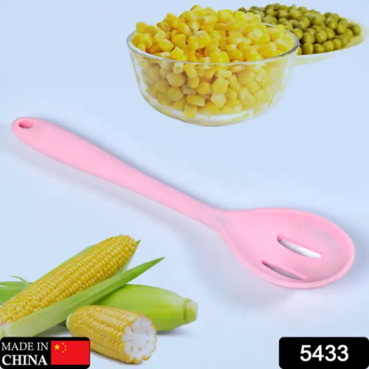 5433 Silicone Slotted Spoon, Silicone Spoons for Cooking,... uploaded by DeoDap on 7/18/2023