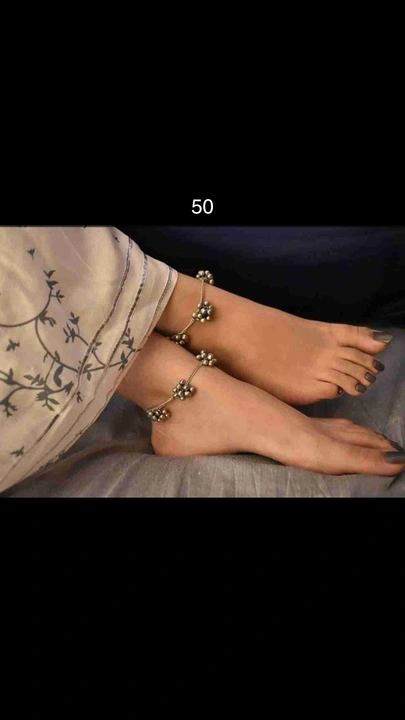 Ghungroo anklets  uploaded by Affordable earrings collection  on 7/18/2023