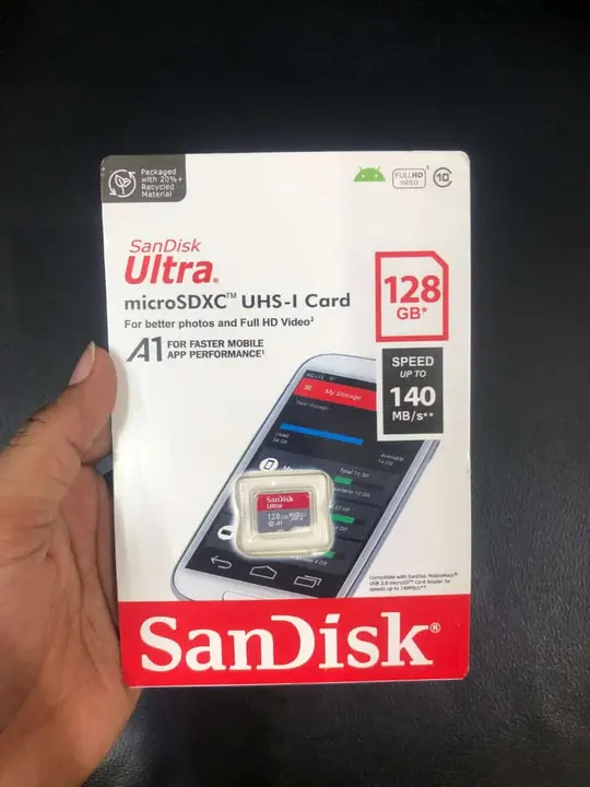128 GB SanDisk Memory Card  uploaded by BlanTech inspiring Connections on 7/18/2023
