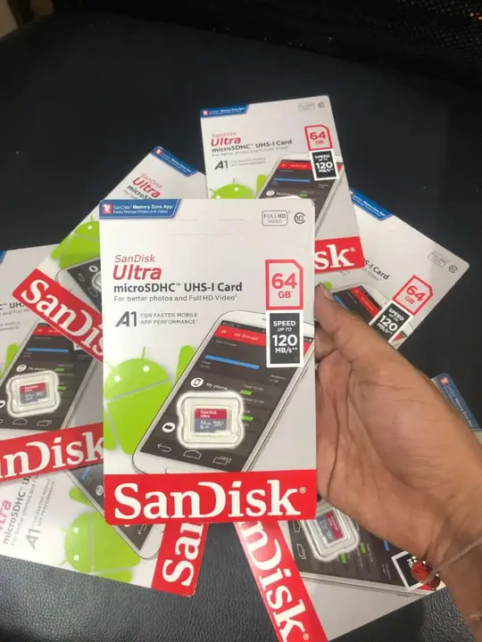 64 GB SanDisk Memory Card  uploaded by business on 7/18/2023