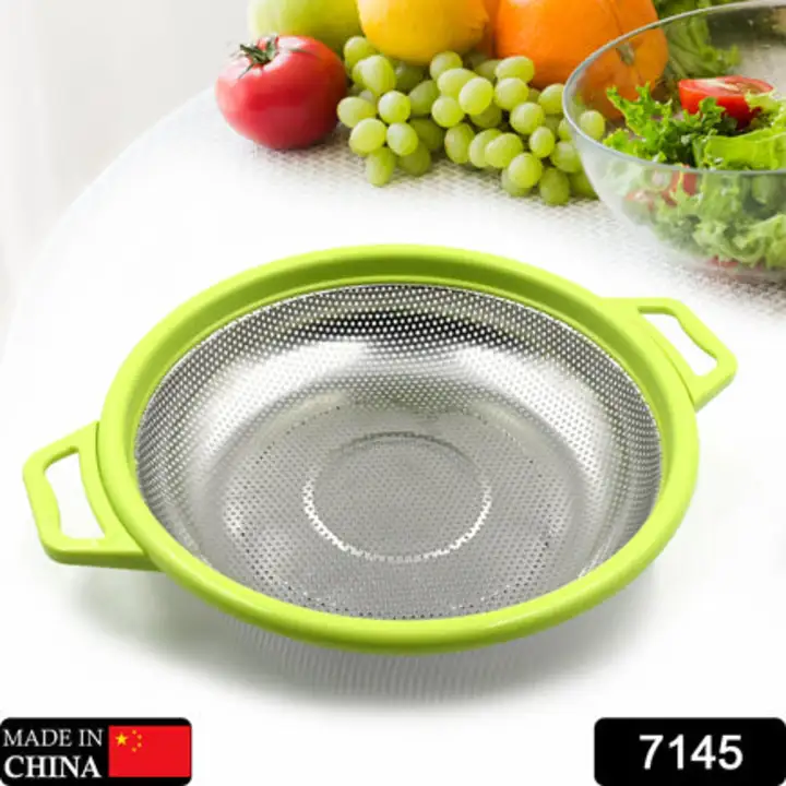 7145 Stainless Steel Colander with Handle, Large Metal... uploaded by DeoDap on 7/18/2023