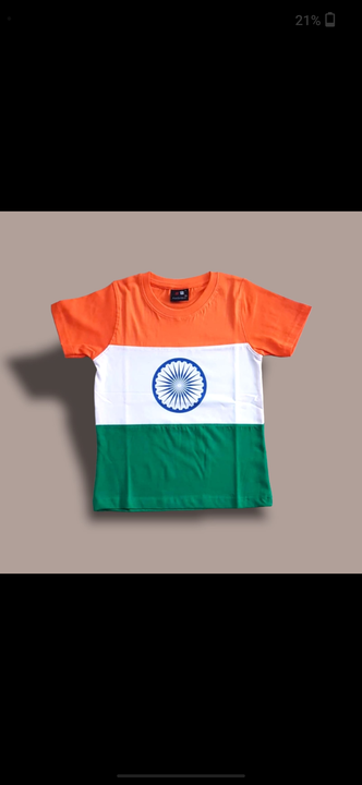 Tiranga T-shirt  uploaded by Arihant Trading on 7/18/2023