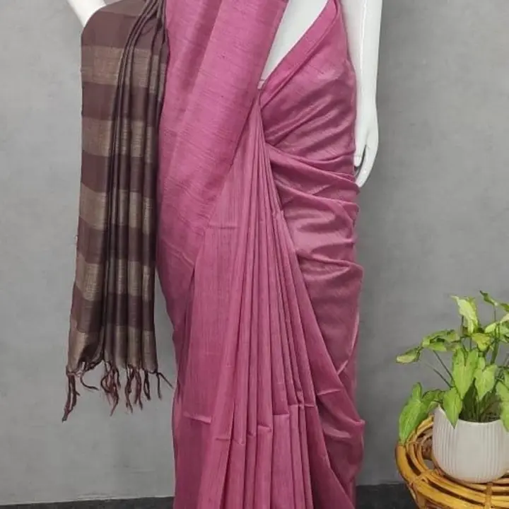 Bagalpuri cotton pigment saree with blouse
 uploaded by Shv Sh Handloom on 7/18/2023