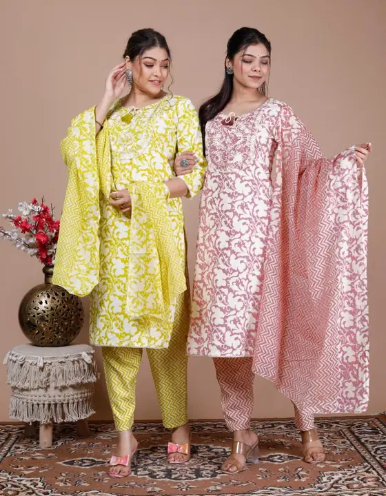 Kurti pent with dupatta  uploaded by Rohini cloth on 7/18/2023