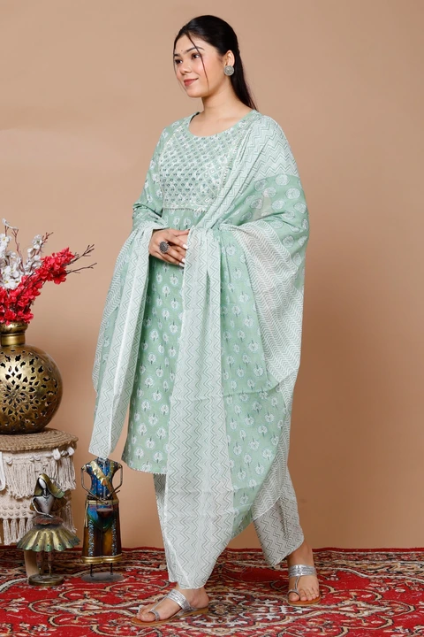 Kurta pent with duppata   uploaded by Rohini cloth on 7/18/2023