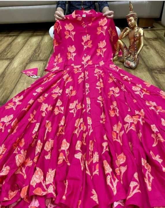 Fashionable full flared Gown uploaded by business on 3/16/2021