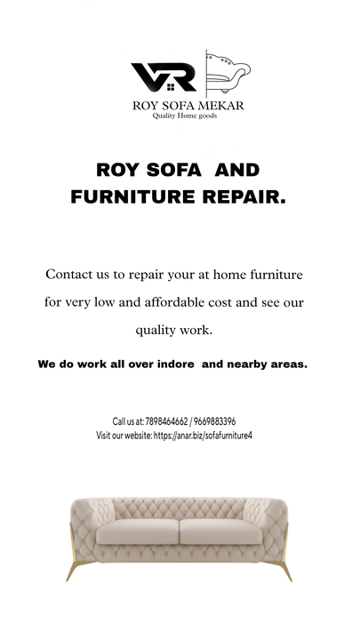 Indore sofa and furniture  repair service  indore uploaded by Roy-Sofa mekar 007 on 7/18/2023