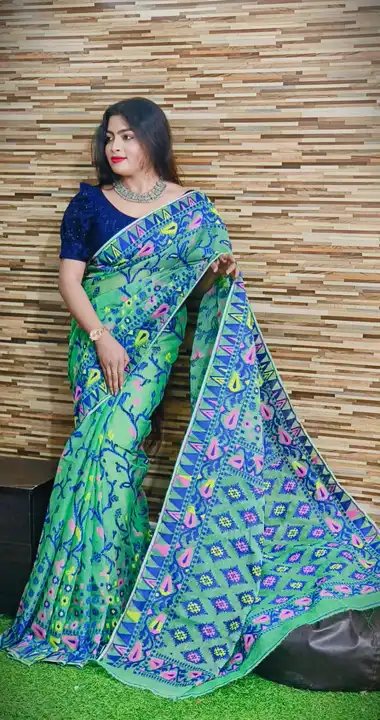 Handloom Dhakai uploaded by Tulika butique on 7/18/2023