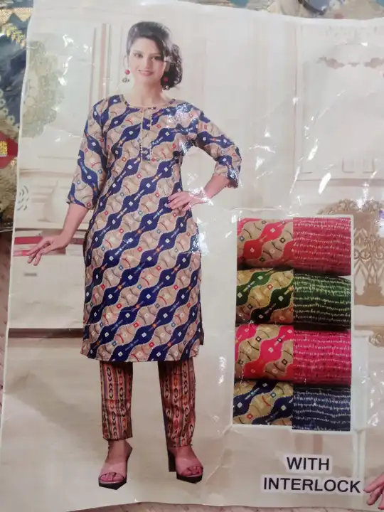 Post image I want 4 pieces of Kurta Set at a total order value of 650. Please send me price if you have this available.