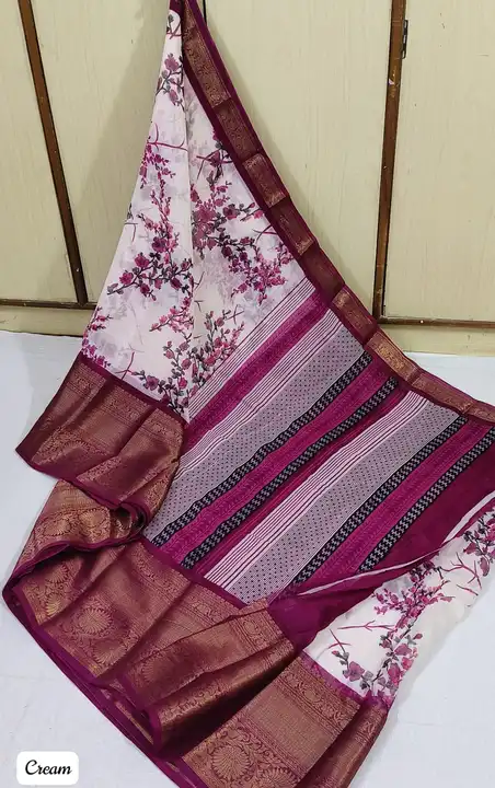 Soft cotton beautiful saree uploaded by Feyazi art silk saree on 7/18/2023