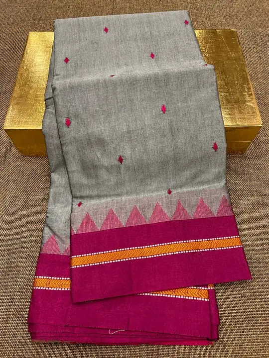 Temple border saree uploaded by JK COLLECTION 🛍️ on 7/18/2023