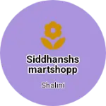 Business logo of Siddhanshsmartshopping@gmail.com
