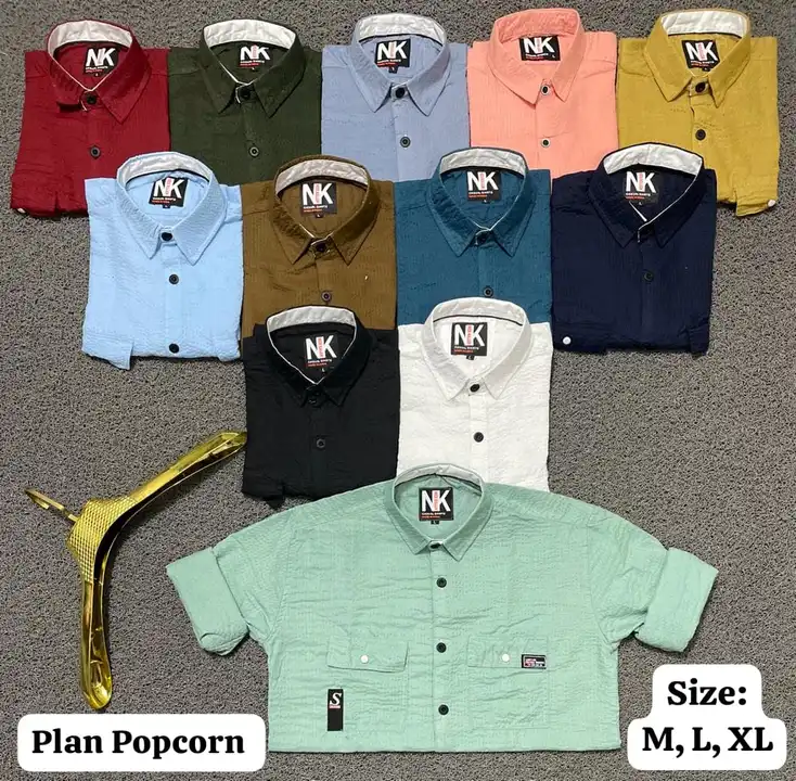 Popcorn fabric Shirt  uploaded by Revon jeans on 7/18/2023