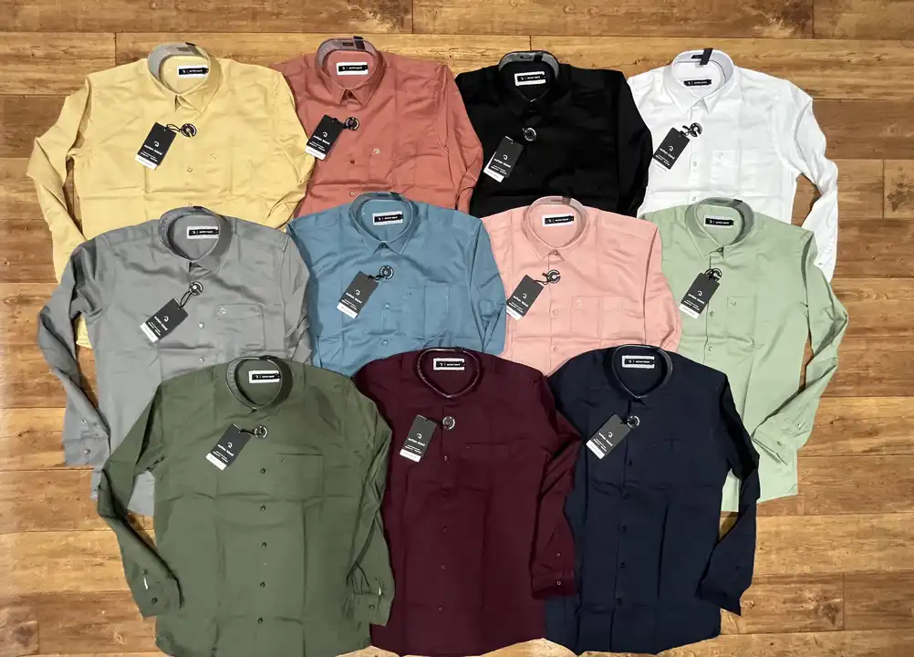 Men’s plain shirts uploaded by SS creations on 7/19/2023