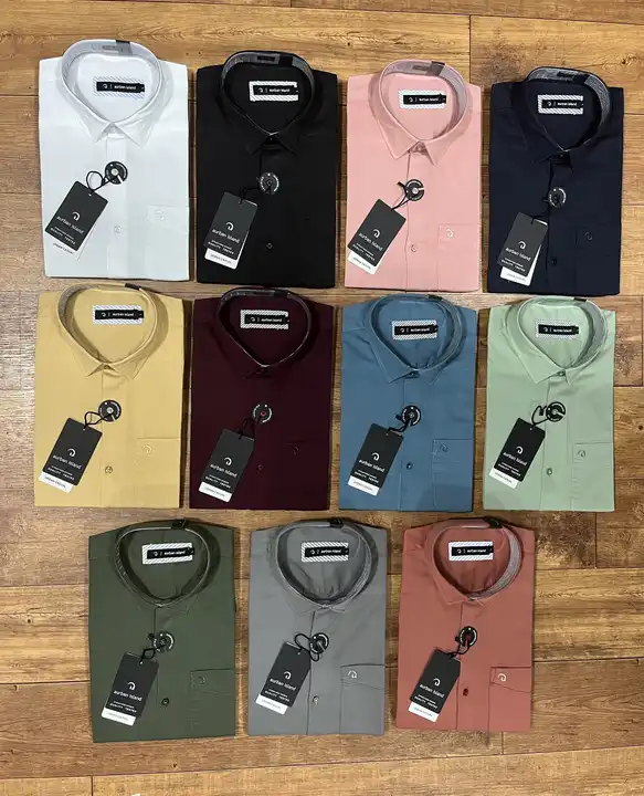 Men’s plain shirts uploaded by business on 7/19/2023