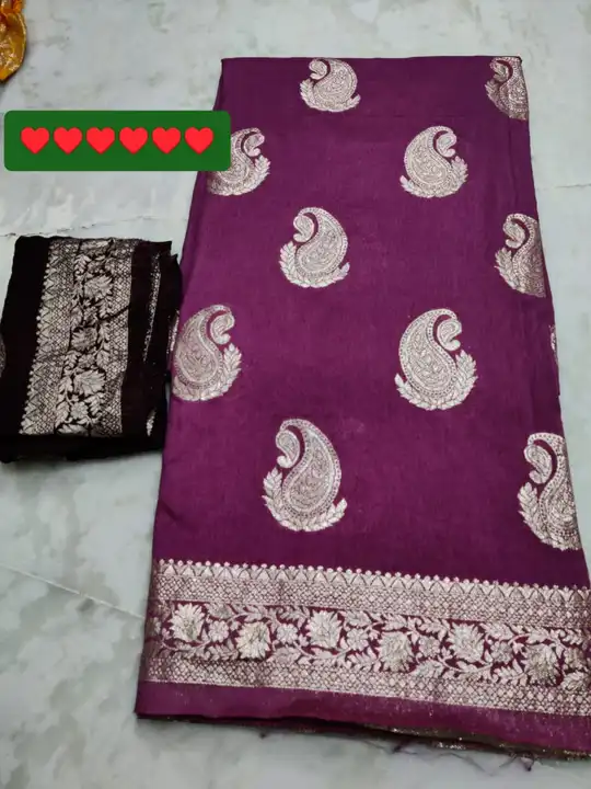 💖💖new Launching💖💖



🥰🥰big sele pure Dhola silk with beautiful rose 🌹 zari waiving saree🥰🥰 uploaded by Gotapatti manufacturer on 7/19/2023