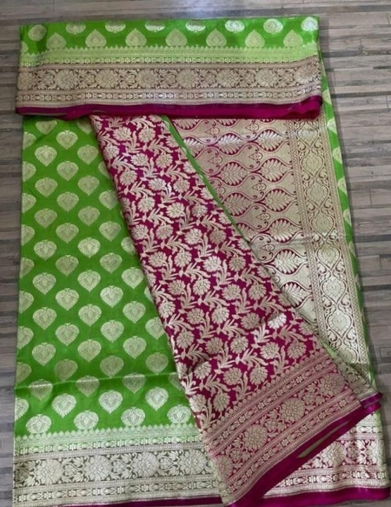 Benarasi saree uploaded by Puja's collection on 7/19/2023