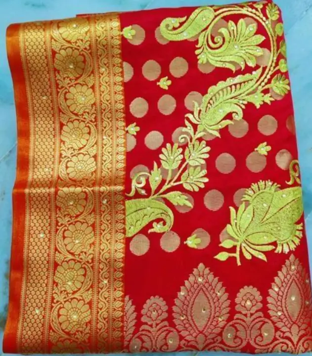 Benarasi saree  uploaded by Puja's collection on 7/19/2023