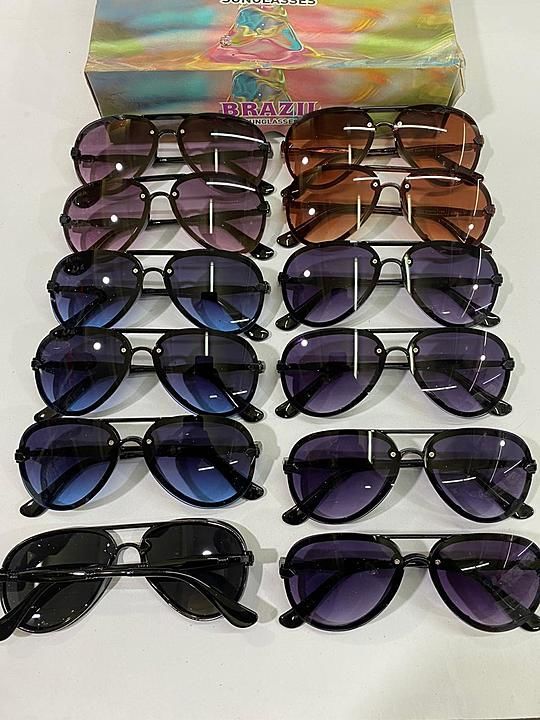 Sheet aviator sunglasses uploaded by Vezelworld on 7/15/2020