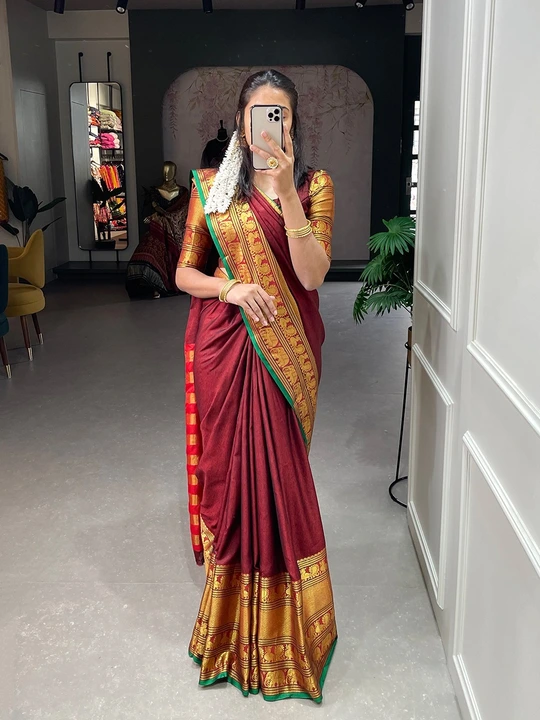 Narayanpet cotton saree  uploaded by Divya Fashion on 7/19/2023