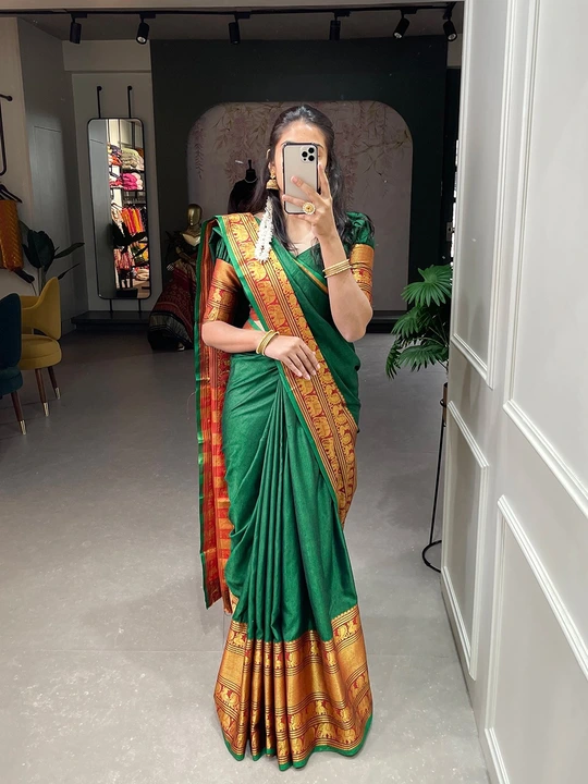 Narayanpet cotton saree  uploaded by Divya Fashion on 7/19/2023