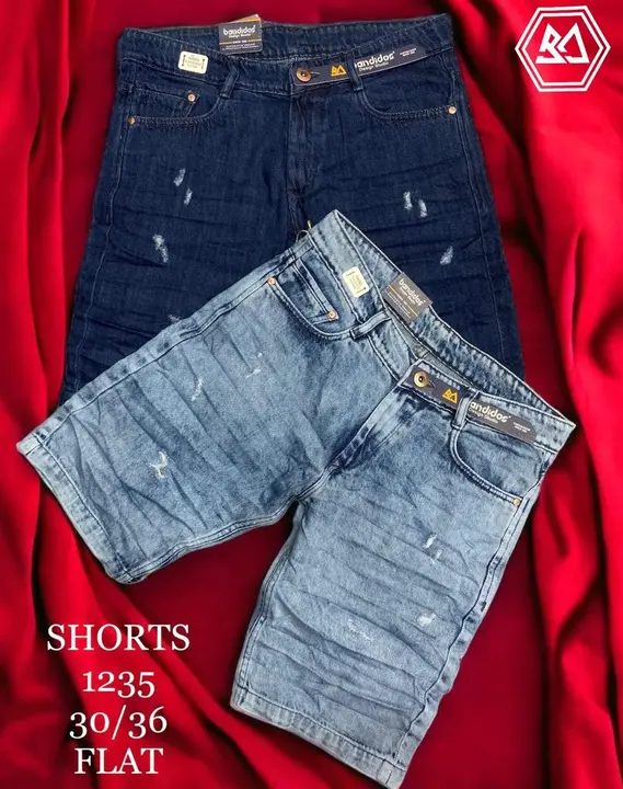 Mens denim shorts uploaded by Bandidos jeans on 7/19/2023