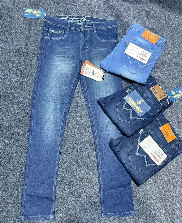 Wrangler flat finish jeans uploaded by Atishay International on 7/19/2023