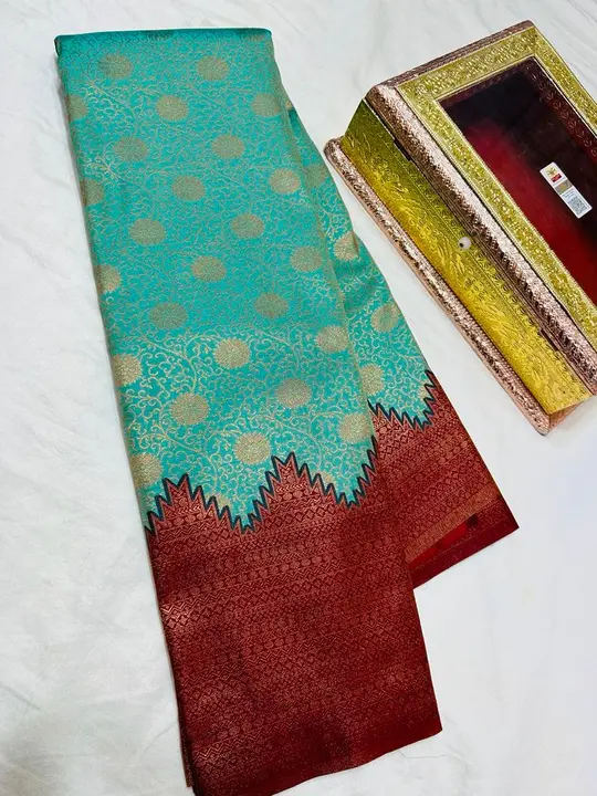 Mini kanchi sarees  uploaded by SIVA SAI SILKS on 7/19/2023