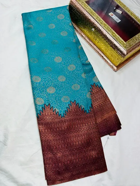 Mini kanchi sarees  uploaded by SIVA SAI SILKS on 7/19/2023