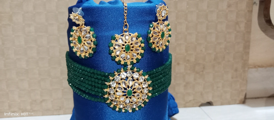 Aishwarya choker  uploaded by Shree bhavani jewelry  on 7/19/2023